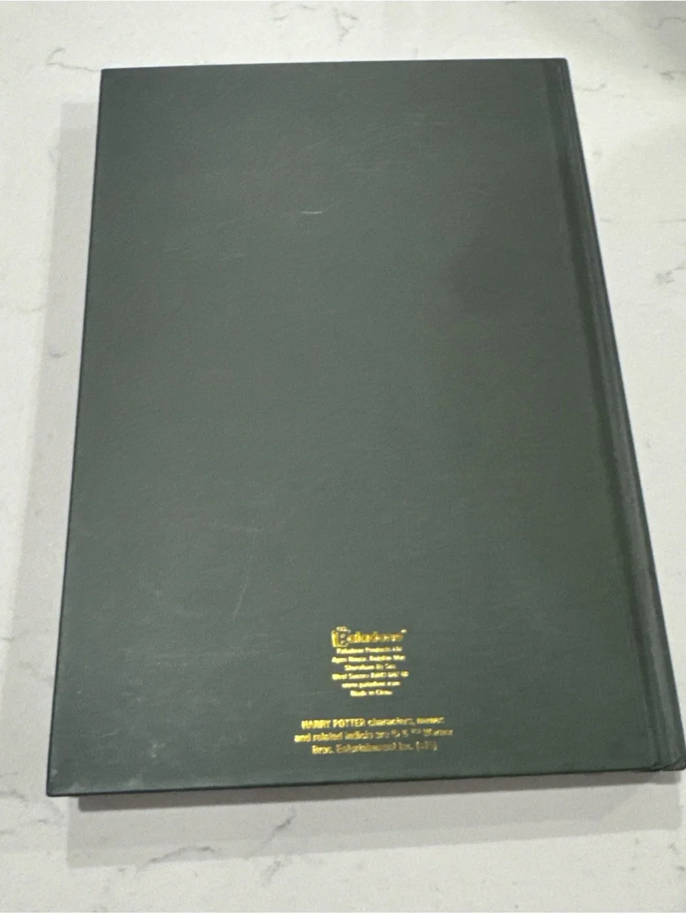 Hogwarts Crest Hardcover Journal - Black and Gold